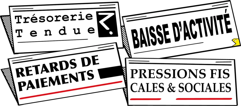 Les difficultés de l'entreprise